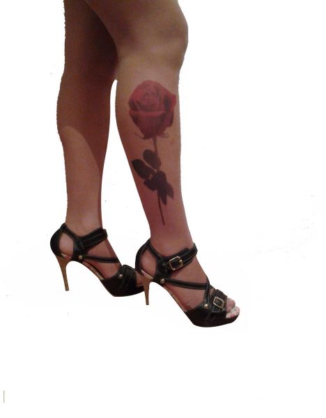 meia calça tatuadas